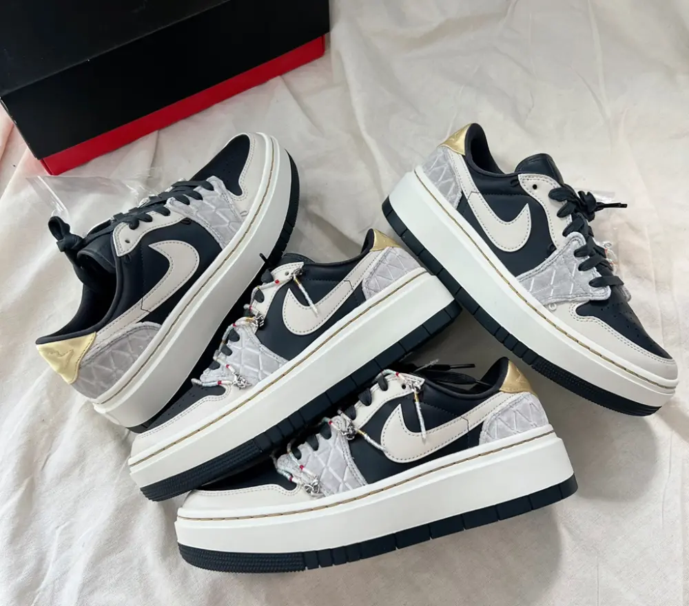 Alternative view of Giày Nike Air Jordan 1 LV8D Elevate SE 'Anthracite Light Bone' DV1494-001