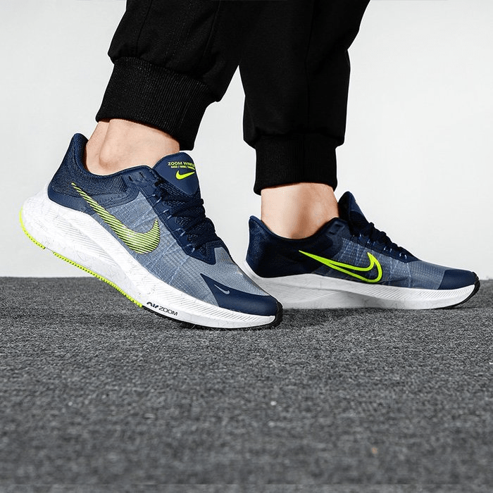 Giày Nike Zoom Winflo 8 'Midnight Navy Volt' CW3419-401 - Ảnh 3