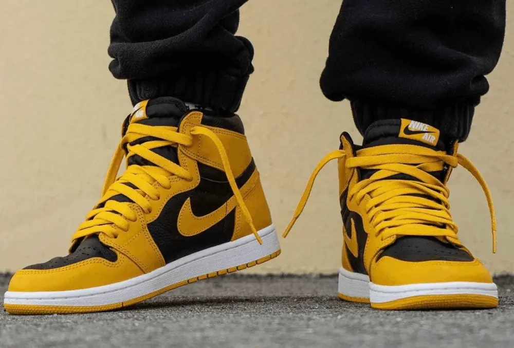Alternative view of Giày Nike Air Jordan 1 High Retro OG 'Pollen' 555088-701