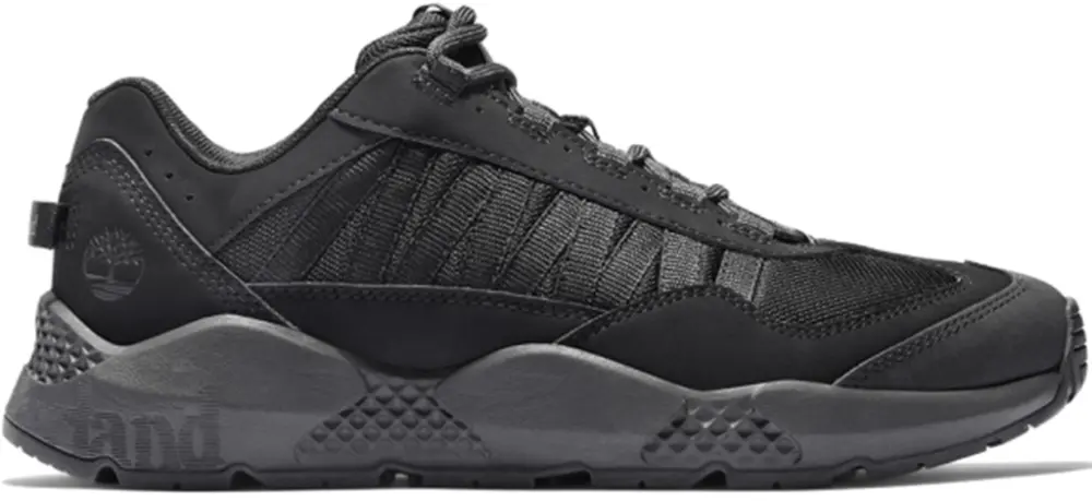 Giày Timberland Men's Black Leather Fabric Stitching A42G6