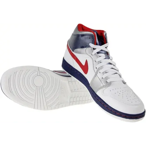 Giày Nike Air Jordan 1 GS 'Olympic' 327048-161 - Ảnh 3