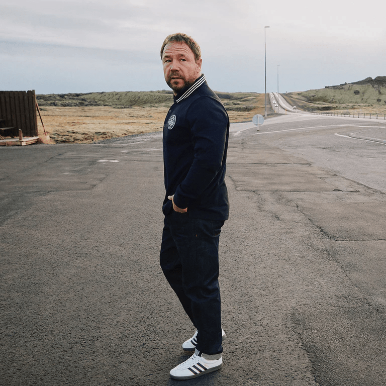 Giày Adidas Hochelaga SPZL 'Cloud White Collegiate Navy' HQ4481 - Ảnh 6