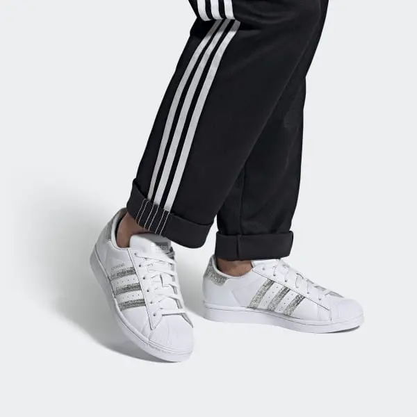 Giày Adidas Wmns Superstar 'Glitter' FZ4445 - Ảnh 3