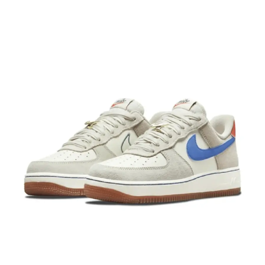 Giày Nike Air Force 1 Low First Use Sail Royal 'Sail' DA8302-100 - Ảnh 4