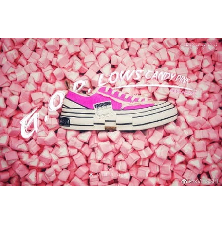 Giày xVESSEL G.O.P. Lows Candy Pink S19X001YH - Ảnh 7