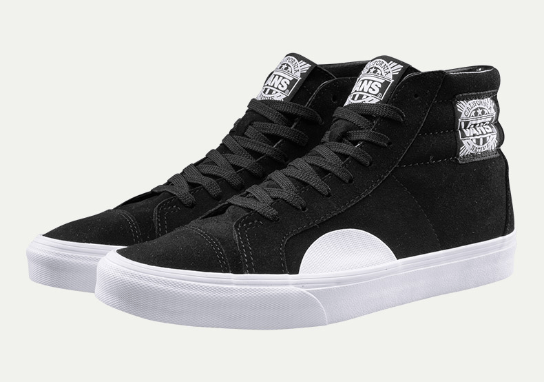Giày Vans Sk8-Hi 'Black White' VN0A3JFIQXP - Ảnh 5