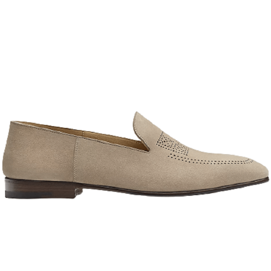 Giày Hermes Eclipse Loafer 'Beige Sable' H221980ZAC9420