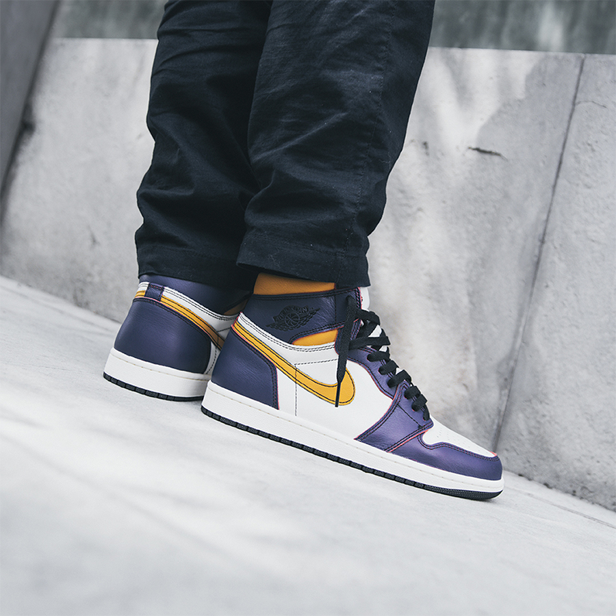 Giày Nike Air Jordan 1 Retro High SB 'LA To Chicago' CD6578-507 - Ảnh 6