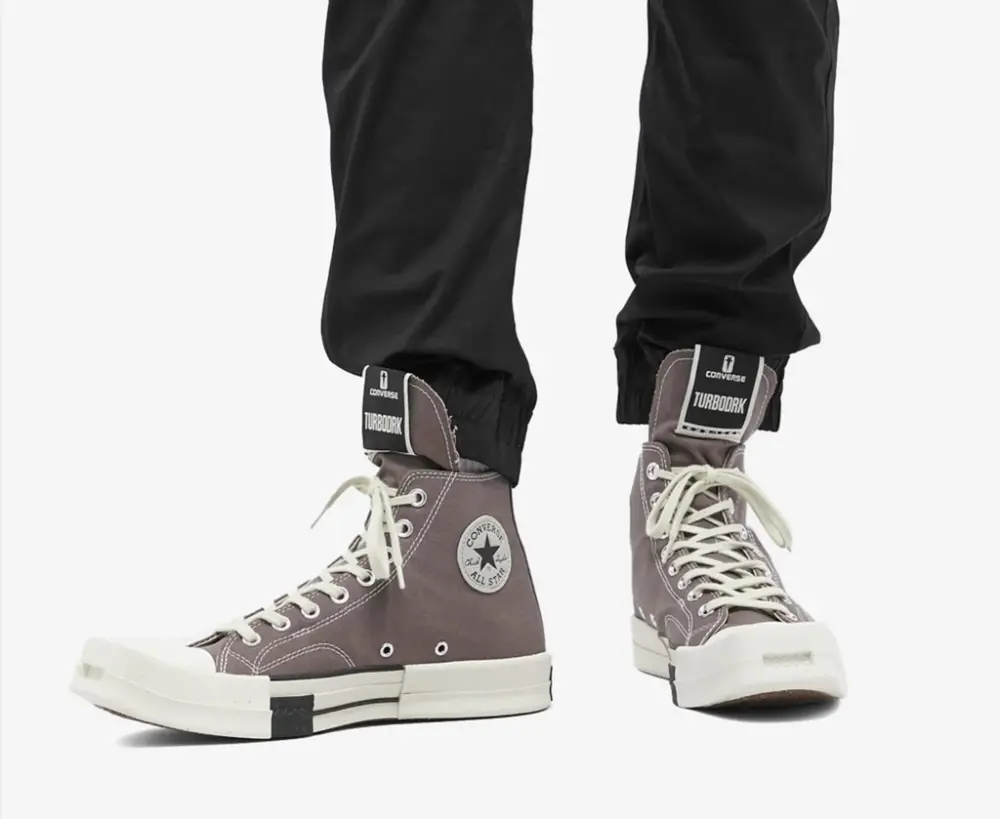 Giày Converse Rick Owens x Turbodrk Chuck ‘Iron’ A03938C - Ảnh 6