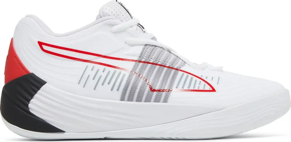 Giày Puma Fusion Nitro 'White High Risk Red' 195514-04