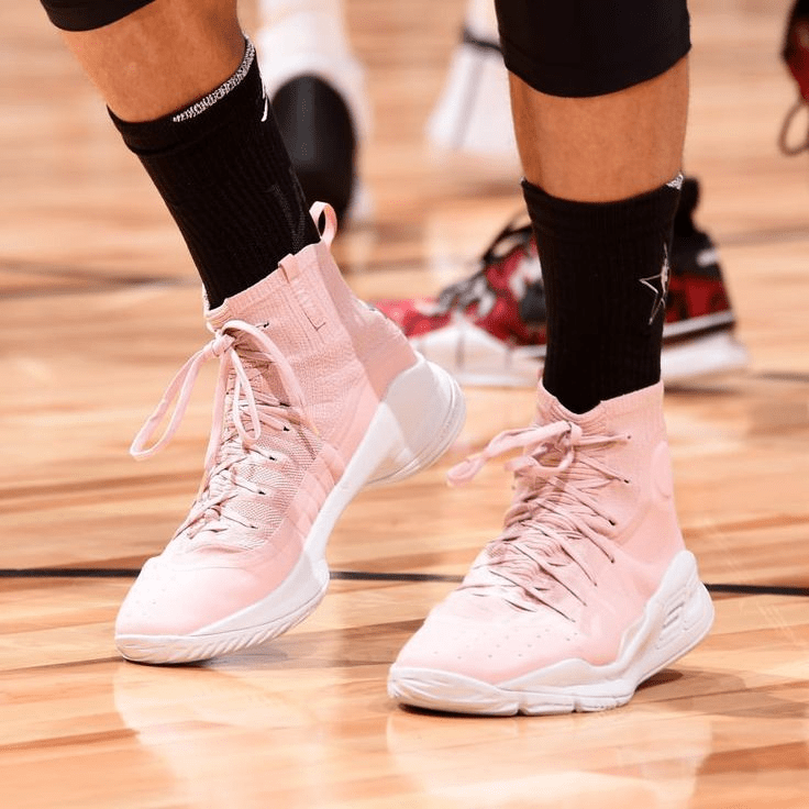 Giày Under Armour Curry 4 Flotro 'Pink' 3024861-600 - Ảnh 5