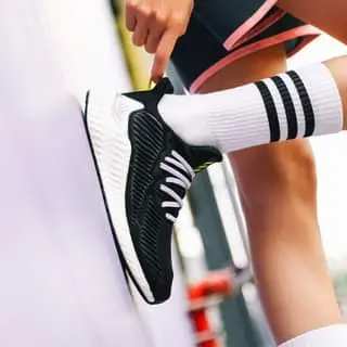 Alternative view of Giày Adidas Wmns AlphaBoost IWD 'Purple Tint' EH0426