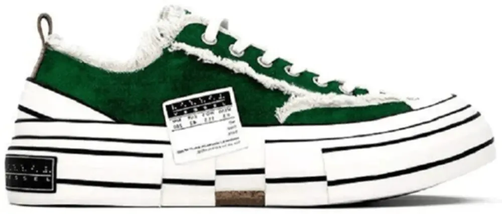 Giày xVESSEL G.O.P Low HBX Green S20X001CL