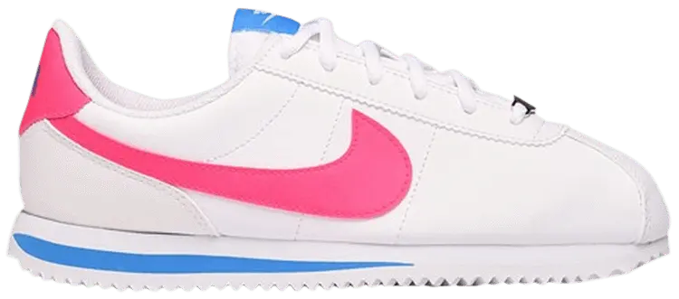 Giày Nike Cortez Basic SL GS 'White Hyper Pink' 904764-107