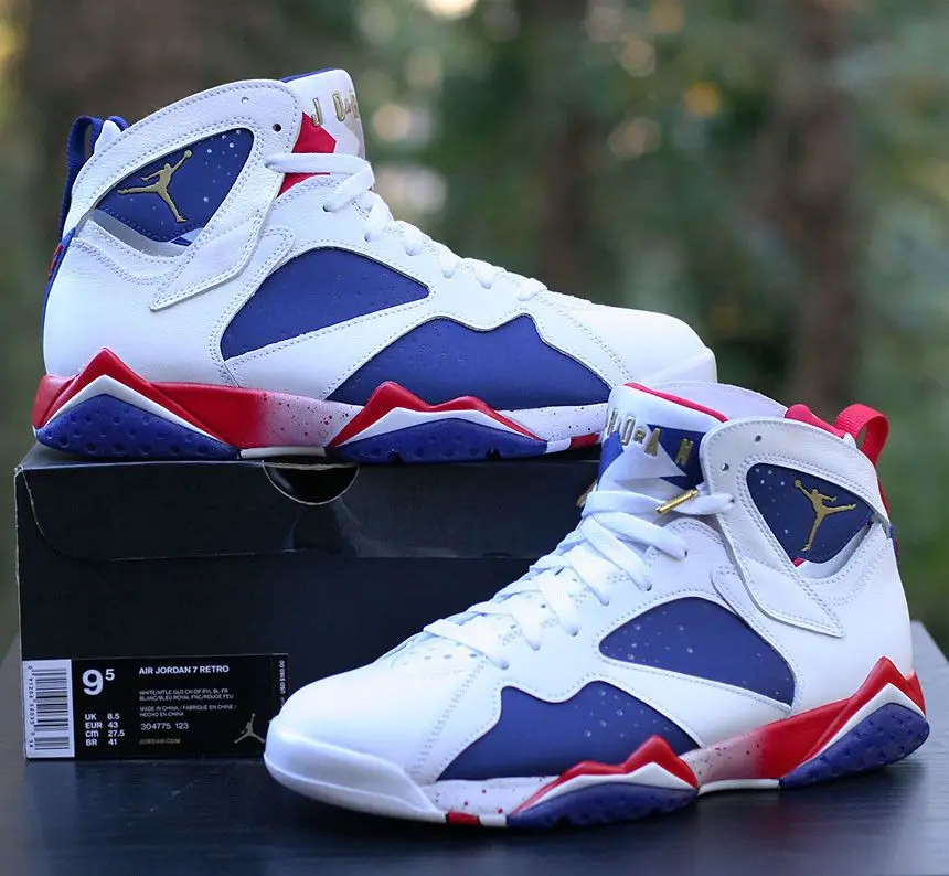 Alternative view of Giày Nike Air Jordan 7 Retro 'Tinker Alternate' 304775-123