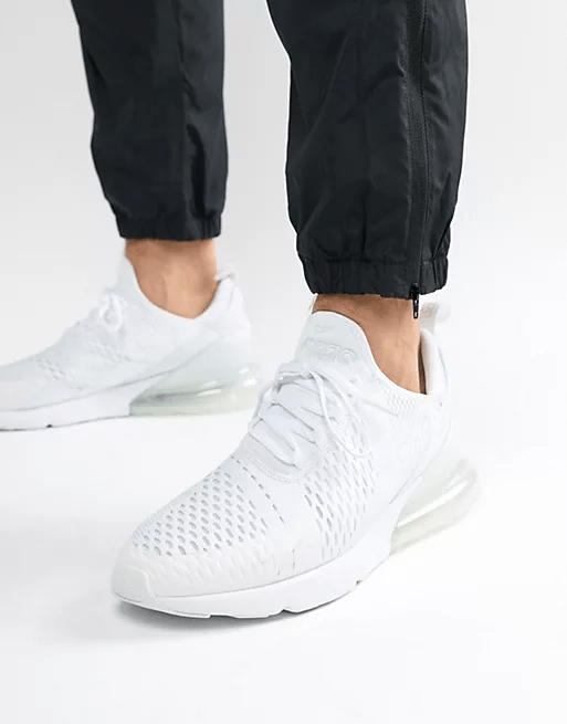 Giày Nike Air Max 270 'Triple White' AH8050-101 - Ảnh 4