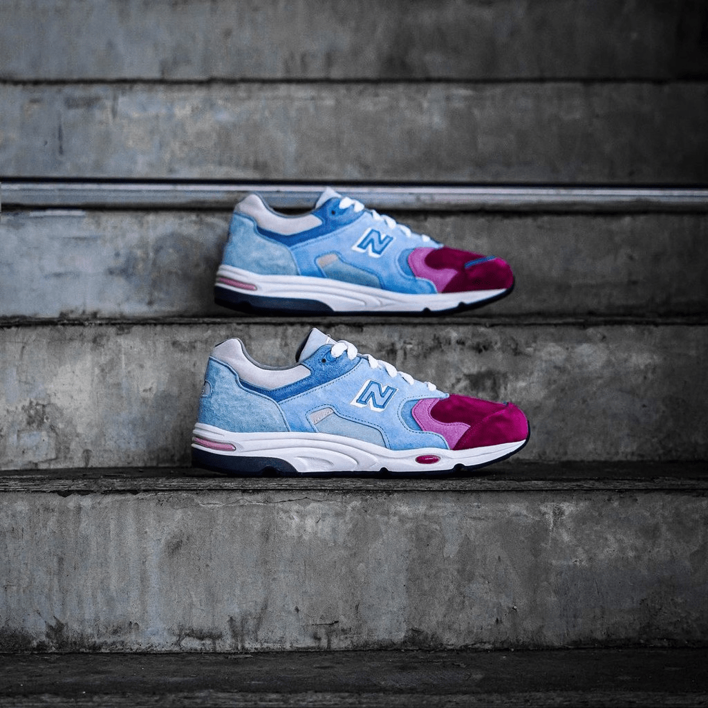 Giày New Balance Kith x 1700 Made in USA 'The Colorist Pink Toe' M1700K1 - Ảnh 2