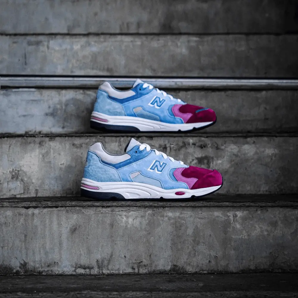 Alternative view of Giày New Balance Kith x 1700 Made in USA 'The Colorist Pink Toe' M1700K1