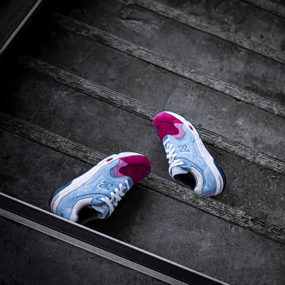 Giày New Balance Kith x 1700 Made in USA 'The Colorist Pink Toe' M1700K1 - Ảnh 3