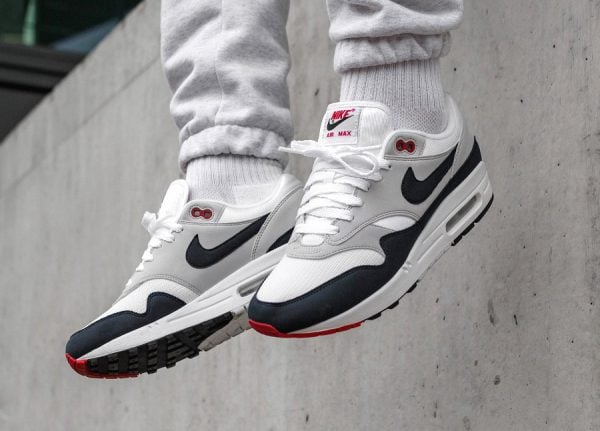 Giày Nike Air Max 1 Anniversary Obsidian 908375-104 - Ảnh 7