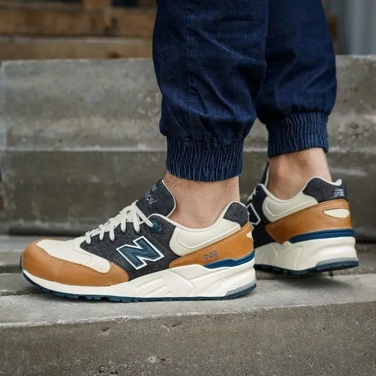 Alternative view of Giày New Balance 'Powder Bleu' ML999NB