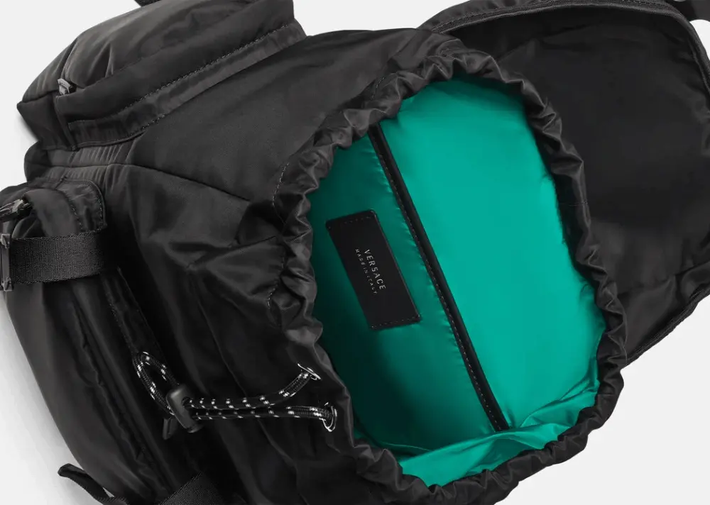 Balo Versace La Medusa Nylon BackPack 1000733-DNY8ME-D41NP - Ảnh 5