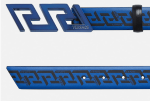 Alternative view of Thắt Lưng Versace Le Greca Belt Blue Black 1002237-1A01755-5U290