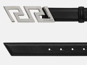 Alternative view of Thắt Lưng Versace La Greca Leather Belt Black 1002237-DVTP1-1B00E