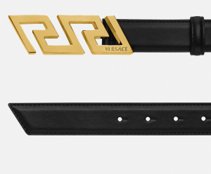 Alternative view of Thắt Lưng Versace La Greca Leather Belt Black 1002237-DVTP1-1B00V