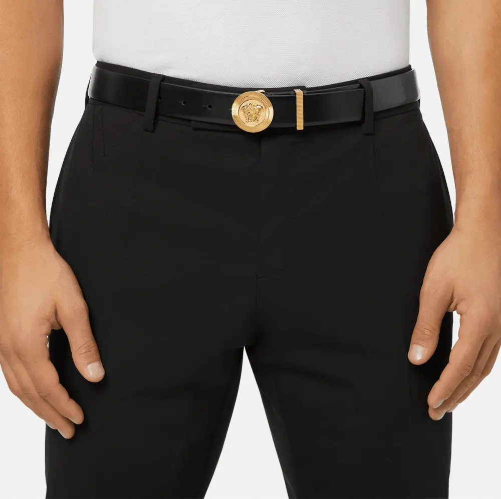 Thắt Lưng Versace Medusa Biggie Belt 1003760-DVTP1-1B00V - Ảnh 2