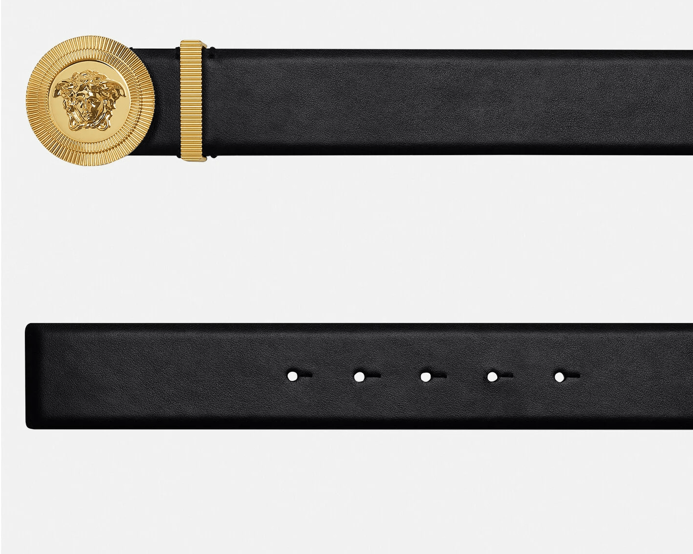 Thắt Lưng Versace Medusa Biggie Belt Black 1003873-DVTP1-1B00V - Ảnh 3