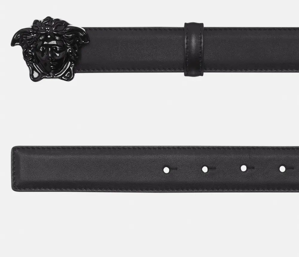 Alternative view of Thắt Lưng Versace La Medusa Leather Belt Classic Black DCU4747-DVTP1-K41NV
