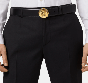 Alternative view of Thắt Lưng Versace Classic Medusa Leather Belt Black DCU4806-DVTP1-D41OH