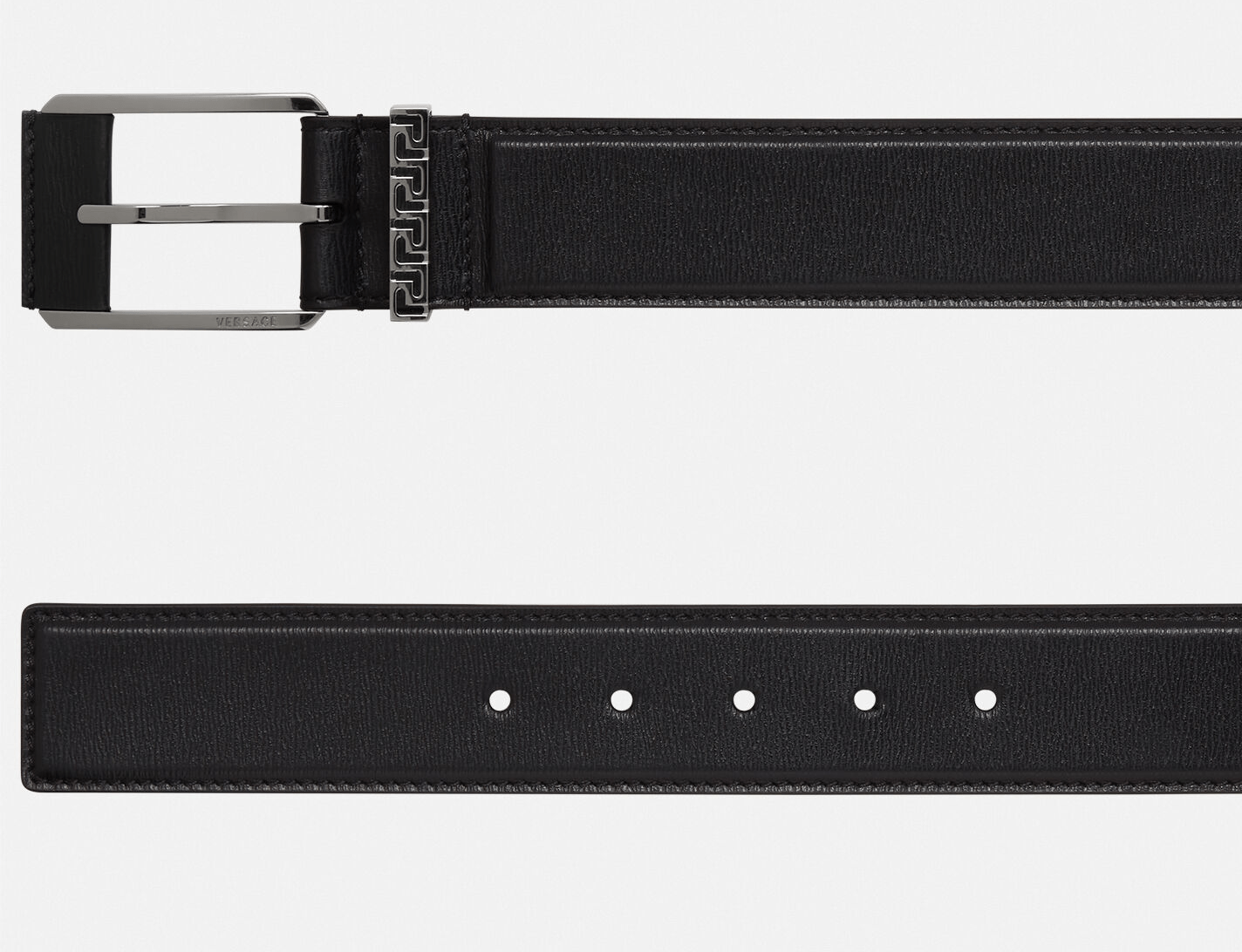 Thắt Lưng Versace Greca Leather Belt DCU8241-1A00593-1B00E - Ảnh 2