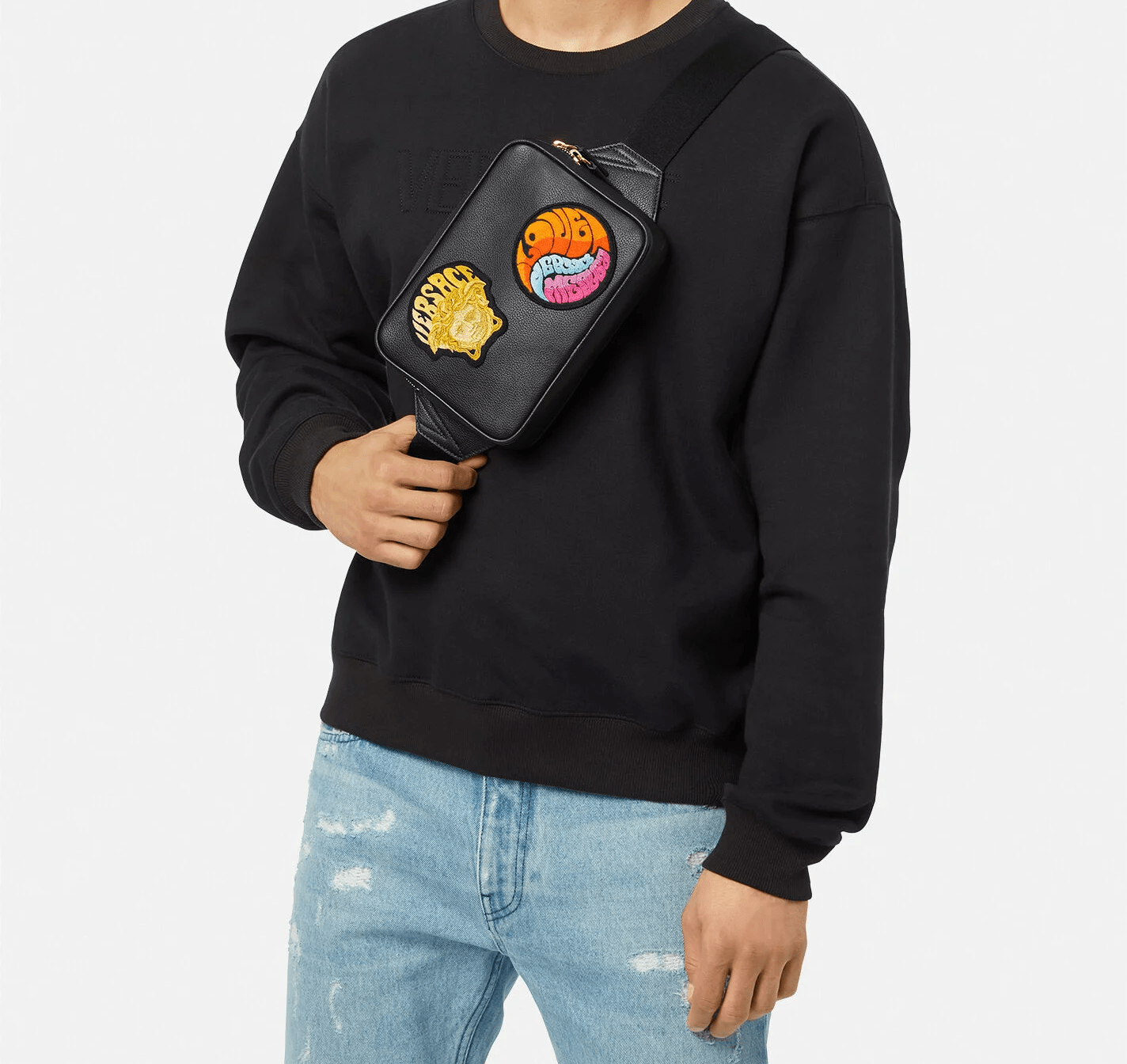 Túi Versace Medusa Music Belt Bag DFB8580-1A02240-6B12V - Ảnh 2