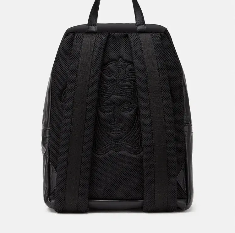 Alternative view of Balo Versace La Medusa Leather BackPack DFZ8504-DVT8ME-K41NV