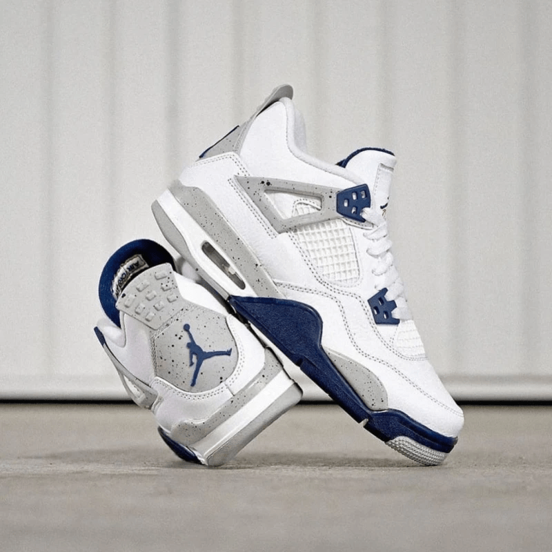Giày Nike Air Jordan 4 Retro 'Midnight Navy' DH6927-140 - Ảnh 8