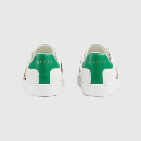 Giày Disney x Gucci Wmns Ace 'Donald Duck Patch' 649401-1XG60-9114 - Ảnh 4