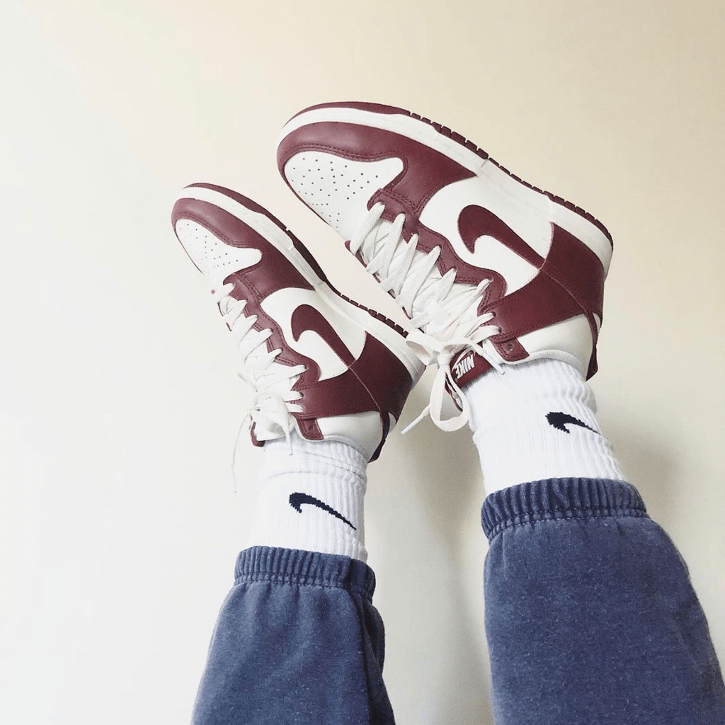 Giày Nike Wmns Dunk High 'Team Red' DD1869-101 - Ảnh 5