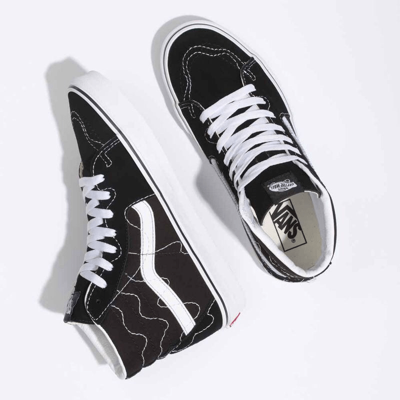 Giày Vans Sk8 Hi 'Black' VN0A7Q5NB6O - Ảnh 3