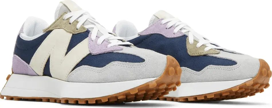 Alternative view of Giày New Balance Wmns 327 'Natural Indigo Raw Amethyst' WS327PAA