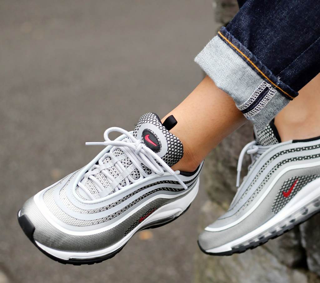 Giày Nike Air Max 97 OG QS 'Silver Bullet' 884421-001 - Ảnh 3