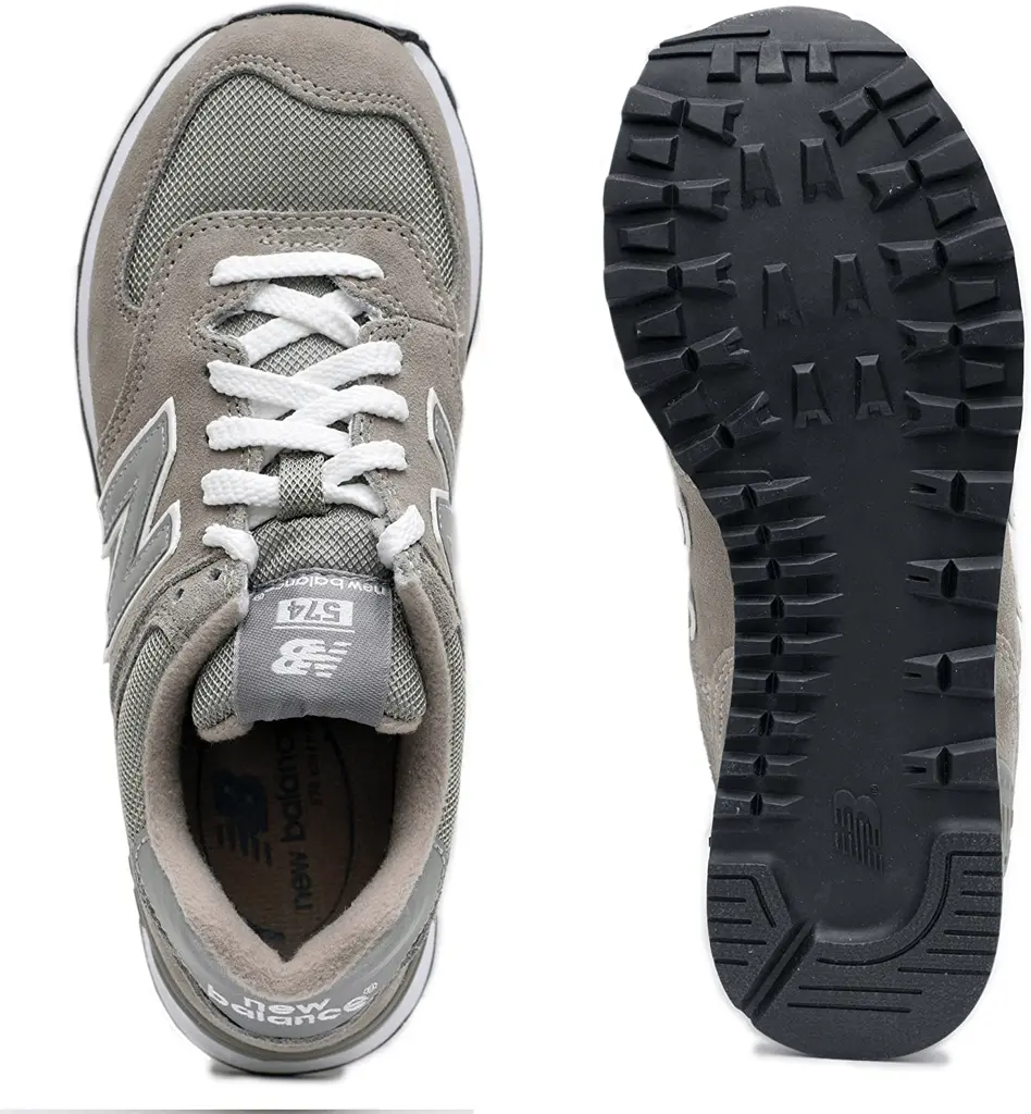 Giày New Balance Wmns 574 'Grey' W574GS - Ảnh 5