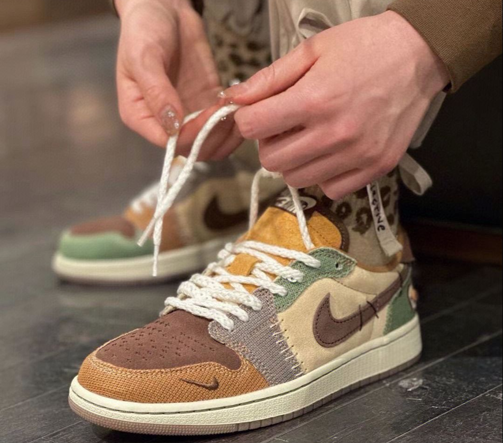 Giày Nike Zion Williamson x Air Jordan 1 'Voodoo' DZ7292-200 - Ảnh 4