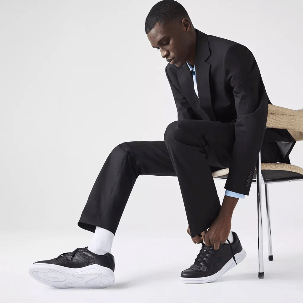 Giày Lacoste Game Advance 0721 'Black' 7-41SMA0087312 - Ảnh 5