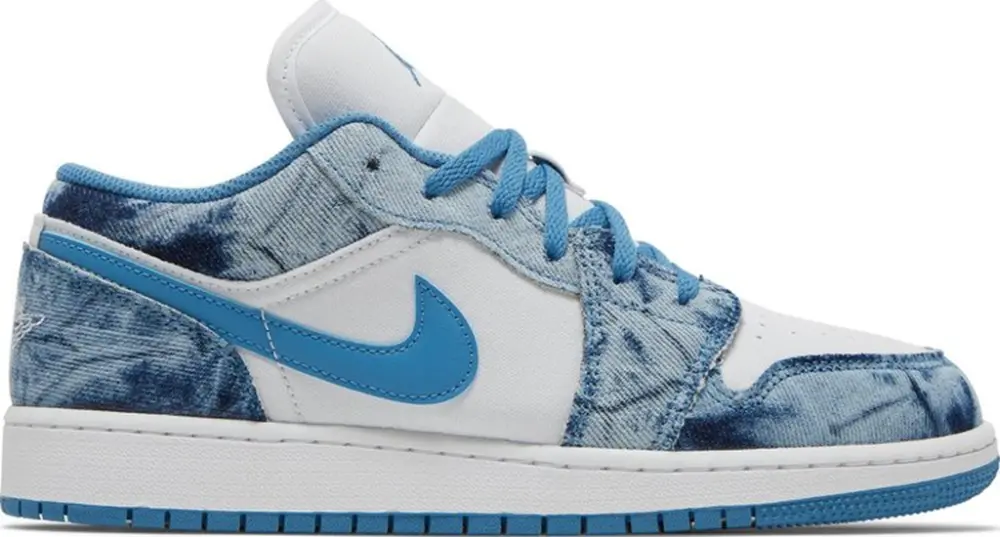 Giày Nike Air Jordan 1 Low 'Washed Denim' GS DM8947-100