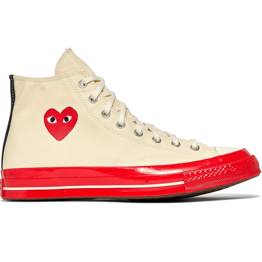 Giày Converse Comme des Garçons Play x Chuck 70 High 'Pristine Red' A01794C