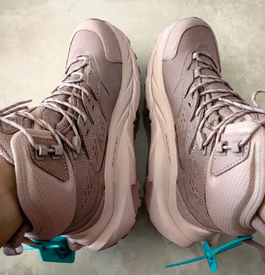 Giày Hoka One One Kaha 2 GTX Peach Whip Trail Shoes 1130529-PMPW - Ảnh 3