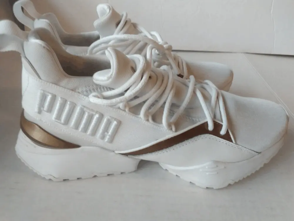 Giày Puma Wmns Muse Maia Luxe 'White' 366766-02 - Ảnh 5