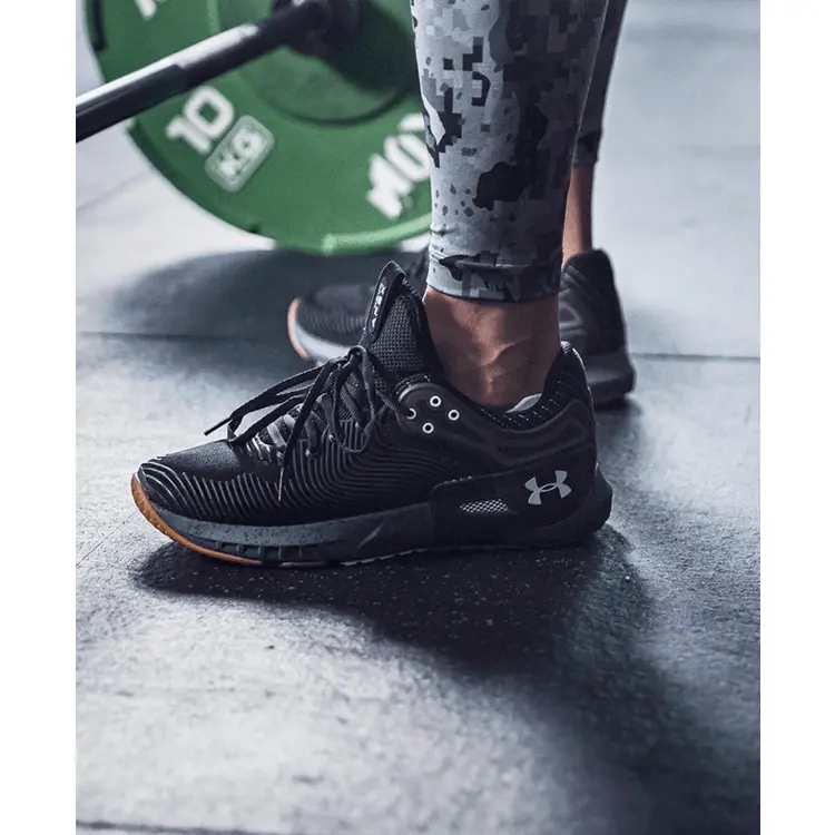 Alternative view of Giày Under Armour HOVR Apex 2 'Black Pitch Grey' 3023007-001